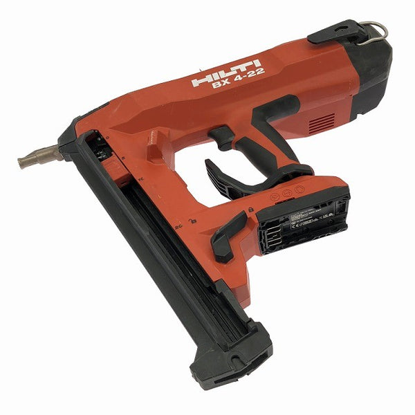 ☆中古品☆HILTI ヒルティ 21.6V 充電式コンクリートネイラ BX4-22 バッテリ2個(2.5Ah) 充電器 ケース付 鋲打機 バッテリー式132631 - 4