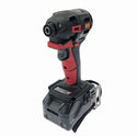 ☆未使用品☆MAX マックス 充電式ブラシレスインパクトドライバ PJ-ID153R-B2C/1850A バッテリ2個(18V5.0Ah) 充電器 レッド127627 - 4