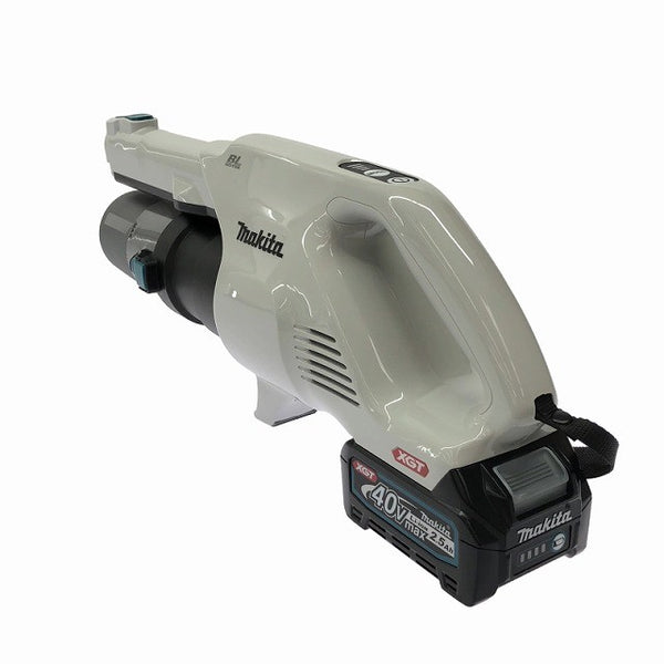 ☆未使用品☆makita マキタ 40Vmax 充電式クリーナー CL004GRDG グレー バッテリ1個(2.5Ah) 充電器付 サイクロン一体式 コードレス130343 - 5