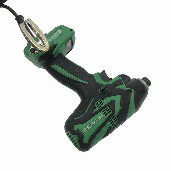 ☆中古品☆HITACHI 日立工機 100V インパクトドライバー WH12VE 緑/グリーン ケース付 コード式 電動工具 - 6