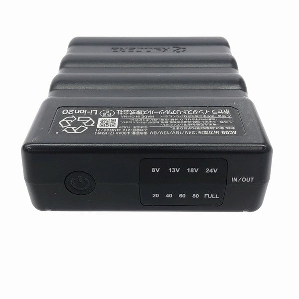 ☆中古品セット☆BURTLE バートル 24V エアークラフト用 リチウムイオンバッテリー AC09 赤/レッド ファン AC/充電ケーブル117978 - 8