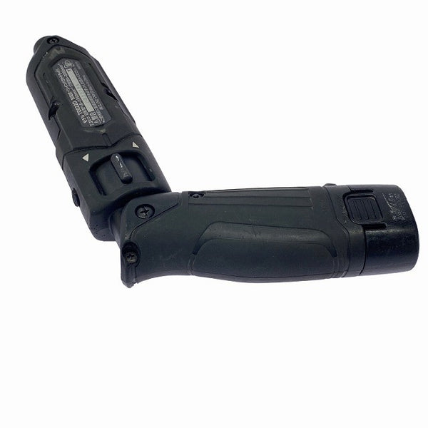 ☆中古品☆makita マキタ 7.2V 充電式ペンインパクトドライバー TD022DSHXB 黒/ブラック バッテリ2個(1.5Ah) 充電器 ケース付130958 - 7