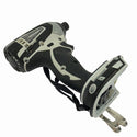 ☆比較的綺麗☆makita マキタ 14.4V 充電式インパクトドライバー TD134DX2 白/ホワイト 充電器 ケース付 コードレス バッテリー式129437 - 6