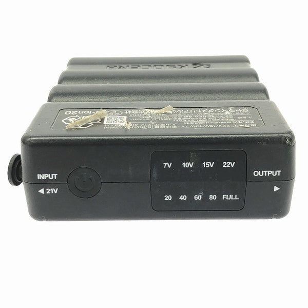 ☆中古品☆BURTLE バートル 22V エアークラフト専用バッテリー AC08 ファン AC311 充電器付き 空調作業服用 暑さ対策137062 - 4
