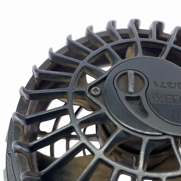 ☆中古品☆BURTLE バートル 空調作業服用バッテリー AC08-22V ファンユニット AC370/371 充電ケーブルセット 暑さ対策114819 - 9