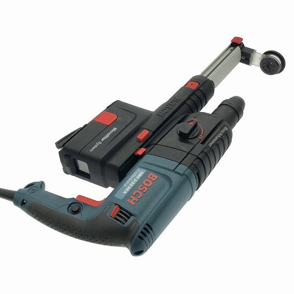 ☆極美品☆ BOSCH ボッシュ 100V 23mm 吸じんハンマドリル GBH2-23REA SDSプラス 本体+パーツ+ケース 116832116832 - 6