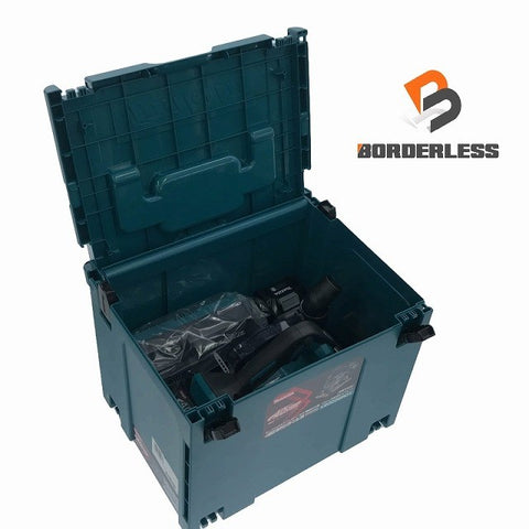 ☆未使用品☆makita マキタ 40Vmax 125mm充電式防じんマルノコ KS003GRDX 青/ブルー バッテリー2個(2.5Ah) 逆勝手仕様134041 - 0