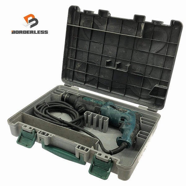 ☆中古品☆HITACHI 日立工機 100V 24mm ロータリハンマドリル DH24PB2 ケース付 SDSプラス コード式 ハンマードリル137408 - 1