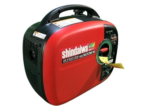 ☆未使用品☆shindaiwa 新ダイワ 防音型 エンジン発電機 iEG1600M-Y インバーター発電機 - 3