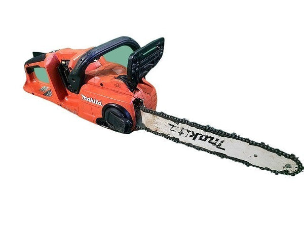 ☆中古品☆makita マキタ 18V×2＝36V 350mm 充電式チェンソー MUC353D 赤 本体のみ コードレス バッテリー式 チェーンソー - 3