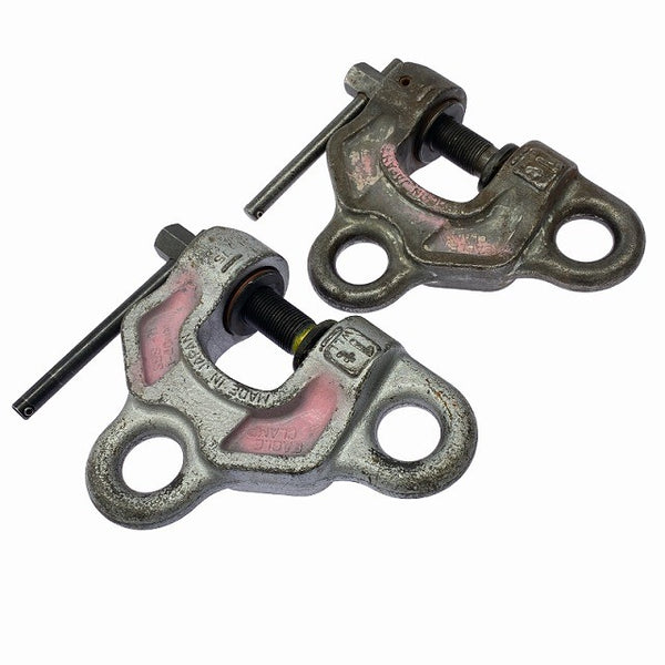 ☆中古品2個セット☆EAGLE CLAMP イーグルクランプ ねじ式全方向クランプ SBB-1t 荷重1ton 鉄鋼用 スクリュークランプ 吊りクランプ130948 - 3