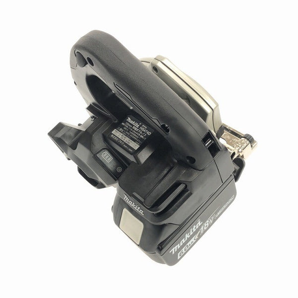 ☆未使用品☆makita マキタ 18V 125mm 充電式マルノコ HS474DRGXB 黒 バッテリー2個(18V 6.0Ah)充電器 鮫肌 ケース付 丸鋸 丸のこ129598 - 5