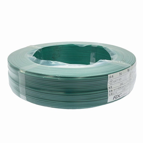 ☆未使用品☆フジクラFDC IVケーブル  IV緑 サイズ 1.6mm 条長300m フジクラ・ダイヤケーブル132287 - 0