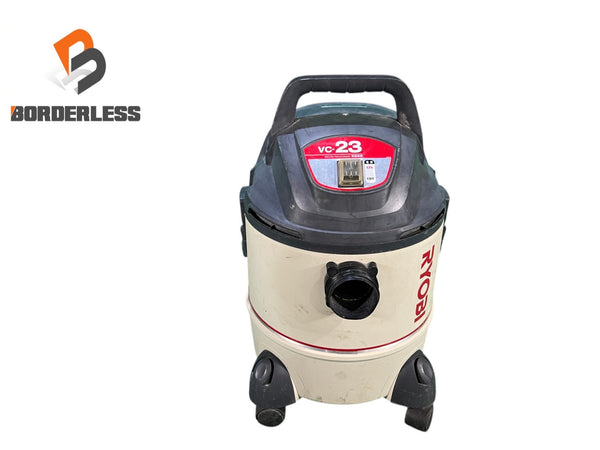 ☆中古品☆RYOBI リョービ 100V 集じん機 VC-23 本体+ホース付き 集じん容量14ℓ 電動工具 集塵機 掃除 業務用126417 - 1