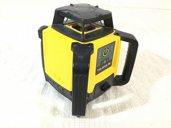 ☆中古品※コメント必読☆Tajima タジマ ローテーティングレーザー TRL-315H デジタル受光器(TRL-DRCV) ケース 三脚付き131146 - 7
