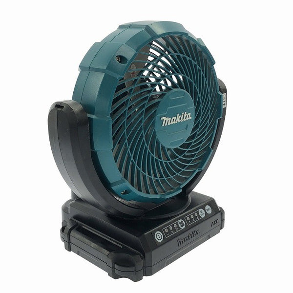 ☆比較的綺麗☆makita マキタ 14.4V/18V/100V 充電式ファン CF102D 本体のみ 小型 コンパクト コードレス 送風機 扇風機 - 2