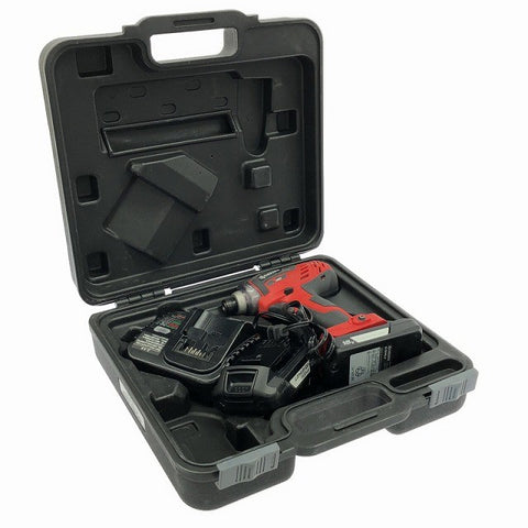 ☆比較的綺麗☆KYOCERA 京セラ 18V 充電式インパクトドライバー BID-1805 バッテリー2個(18V 1.5Ah) 充電器 ケース付 電動工具137946 - 0