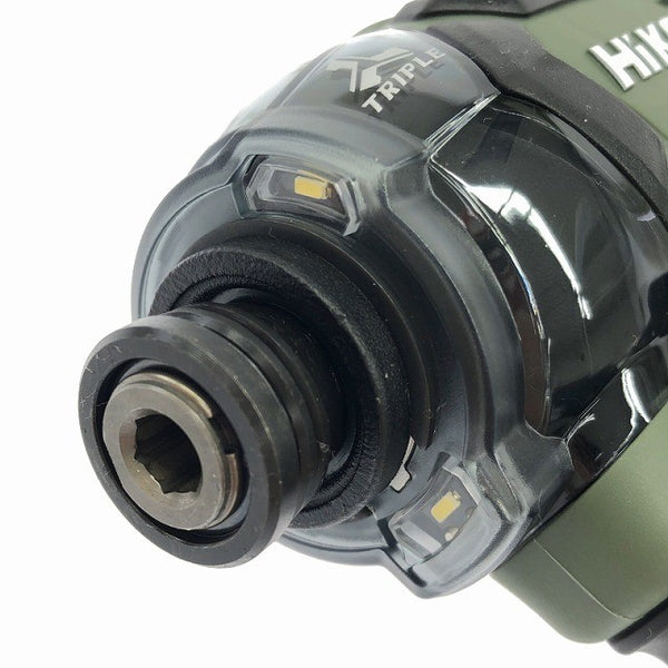 ☆未使用品☆HiKOKI ハイコーキ 36V コードレスインパクトドライバー WH36DC(2XPGSZ) フォレストグリーン フルセット 充電式130509 - 8