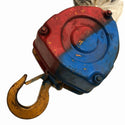 ☆中古品2個セット☆KITO キトー チェーンブロック M3形 CB010 荷重1.0ton/1ton 揚程2.5m 手動式 チェンブロック 吊り具 荷揚げ機136345 - 2