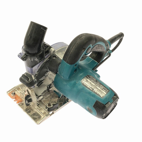 ☆中古品☆ makita マキタ 100V 125mm 防じん丸のこ KS5000FX 青/ブルー 本体のみ 木工用 切断機 防塵丸鋸/丸ノコ/丸のこ133521 - 4