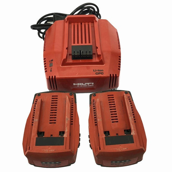 ☆中古品 HILTI ヒルティ 21.6V 充電式鋲打ち機 BX3-L バッテリ2個(3.0Ah)充電器 ケース 鋲打機 コンクリートネイラー ピン打機136089 - 9