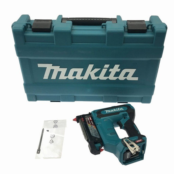 ☆極美品☆makita マキタ 40Vmax 充電式ピンタッカー PT001GZK 本体+ケース コードレス バッテリー式 ピンネイラ ピン釘打機117181 - 3