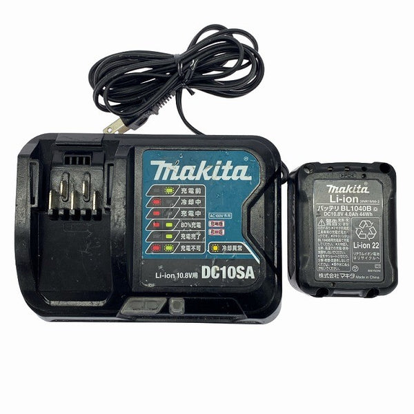 ☆美品☆makita マキタ 10.8V 充電式インパクトドライバ TD111D バッテリー(10.8V 4.0Ah) 充電器付き 電動工具130263 - 10