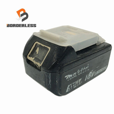 ☆中古品☆makita マキタ 18V 純正リチウムイオンバッテリー BL1850 充電池 蓄電池 充電式電動工具用115972