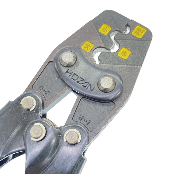 ☆中古品☆HOZAN ホーザン 圧着工具 P-77 リングスリーブ用 手動式 圧着機 ハンドプレス 圧着ペンチ 電工工具118504 - 6