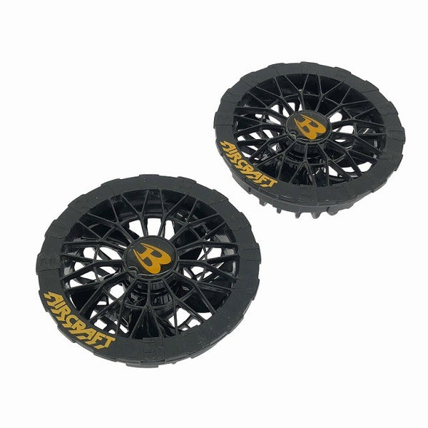 ☆中古品セット☆BURTLE バートル 24V エアークラフト用 リチウムイオンバッテリー AC09 赤/レッド ファン AC/充電ケーブル117978 - 2