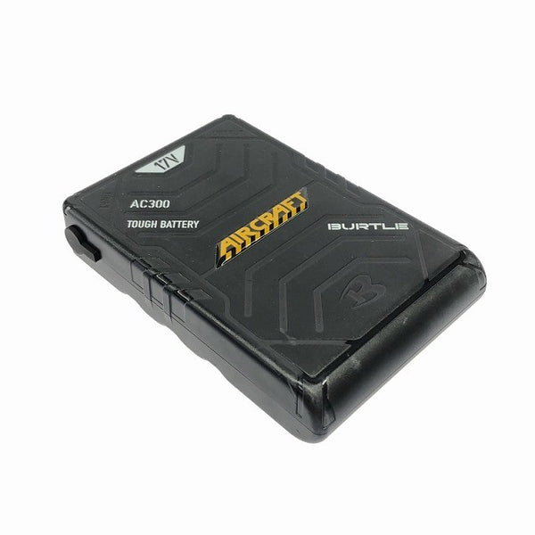 ☆中古品☆BURTLE バートル 17V エアークラフト専用バッテリー AC300 黒/ブラック 本体のみ 空調作業服用 京セラ118038 - 3
