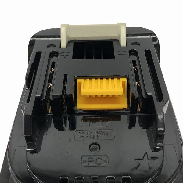 ☆中古美品 充電回数1回 makita マキタ 18V 2.0Ah 純正 リチウムイオンバッテリー BL1820B 残量表示付 リチウムイオン電池135637 - 8
