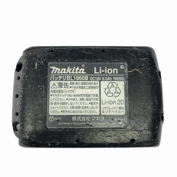 ☆中古品☆makita マキタ 18V 充電式スクリュードライバー FS600D 黒 バッテリー(18V 6.0Ah)付き コードレス ボード用ドライバー 116616 - 9