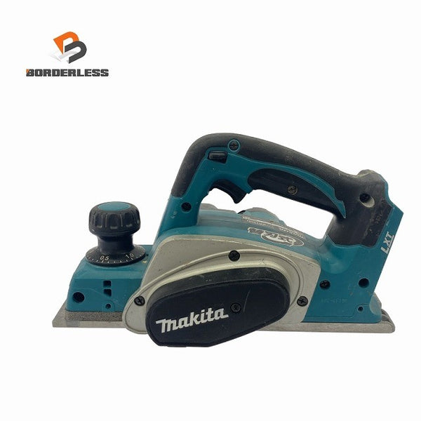 ☆中古品☆makita マキタ 18V 充電式カンナ KP180D 本体のみ コードレス バッテリー式 電動かんな 電気かんな 電気カンナ118879 - 1