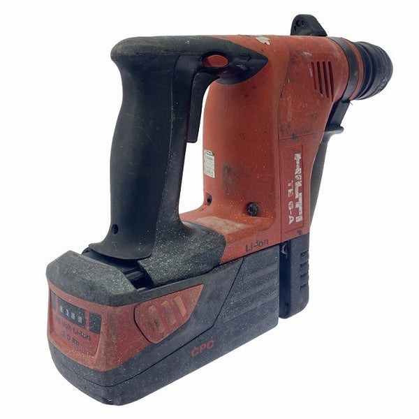 ☆中古品☆HILTI ヒルティ 充電式ロータリーハンマドリル TE6-A バッテリ3個(36V3.0Ah) 充電器 ケース付 ハンマードリル 電動工具131363 - 6