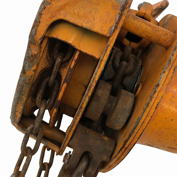 ☆中古品☆KITO キトー チェーンブロック M3形 CB020 荷重2.0ton/2ton 揚程3m 手動式 チェンブロック 吊り具 荷揚げ機132159 - 10