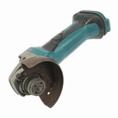 ☆中古品☆makita マキタ 18V 100mm 充電式ディスクグラインダー GA402D バッテリ1個(18V3.0Ah)付 コードレス ディスクサンダー - 0