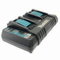 ☆中古品☆makita マキタ 7.2V-18V 2口急速充電器 DC18RD リチウムイオンバッテリー用 電動工具用 2口充電器 二口急速充電器133294 - 2