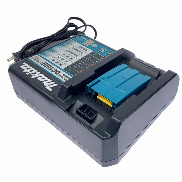 ☆極美品純正セット品☆ makita マキタ リチウムイオンバッテリー BL1860B(18V 6.0Ah)1個+充電器(DC18RF)LITHIUM-ION 雪マーク - 4