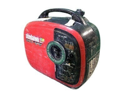 ☆中古品☆SHINDAIWA 新ダイワ インバータ発電機 IEG1600M-Y 1.6kVA ガソリンエンジン インバーター発電機 アウトドア 防災 - 0