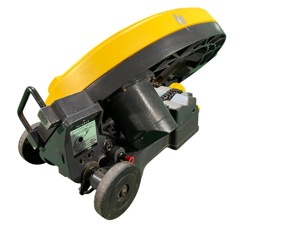 ☆中古品☆REX レッキス 100V マンティス180WS XB180WS チェーンバイス式 バンドソー パイプ切断機 帯鋸切断機123303 - 5