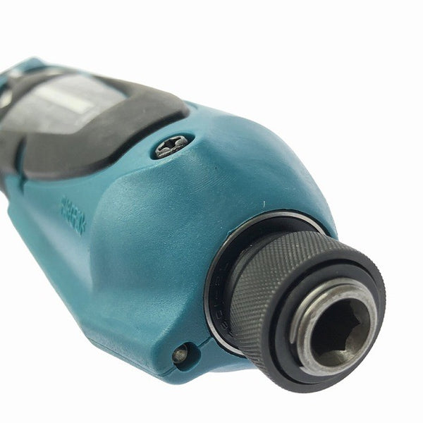 ☆中古美品☆makita マキタ 7.2V 充電式ペンインパクトドライバー TD021D 青 バッテリ2個(1.5Ah) 充電器 ライト付 コードレス133275 - 6