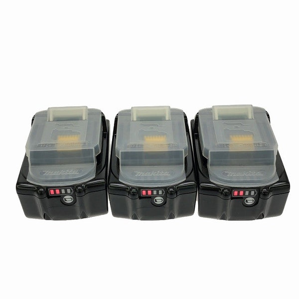 ☆未使用品箱なし3個セット☆makita マキタ 18V 6.0Ah 純正リチウムイオンバッテリー BL1860B リチウムイオン電池 蓄電池 充電池138056 - 6