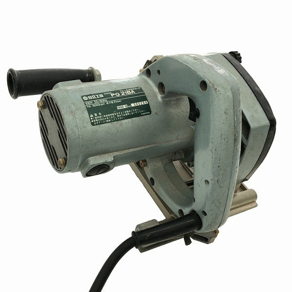 ☆中古品☆ HITACHI 日立工機 100V 21mm ブレーキ付小穴カッタ PG21BA 本体のみ 溝切り133976 - 4