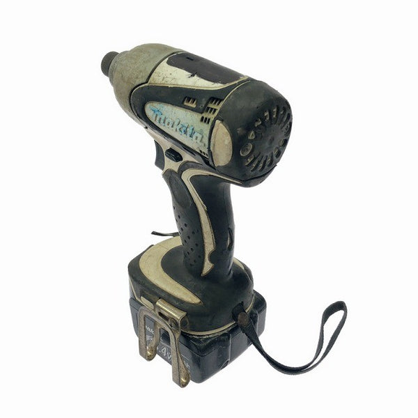 ☆中古品☆ makita マキタ 14.4V 充電式インパクトドライバー TD131D 白/ホワイト 本体+バッテリー1個(3.0Ah)133470 - 5
