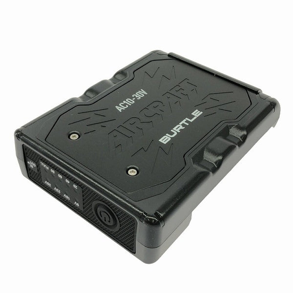 ☆未使用品☆BURTLE バートル 30V エアークラフト専用バッテリー AC10 黒/マットブラック 空調作業服用 2026年モデル 京セラ134852 - 2
