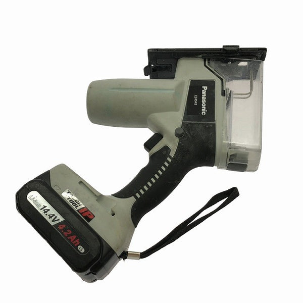 ☆中古品☆オマケ付♪ Panasonic パナソニック 14.4V 充電角穴カッター EZ4543 バッテリ1個(4.2Ah) 充電器 ケース付 ※コメント必読109713 - 4