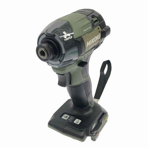 ☆未使用品☆HiKOKI ハイコーキ 36V コードレスインパクトドライバー WH36DD(NNG) フォレストグリーン 本体のみ 締付け136113 - 0