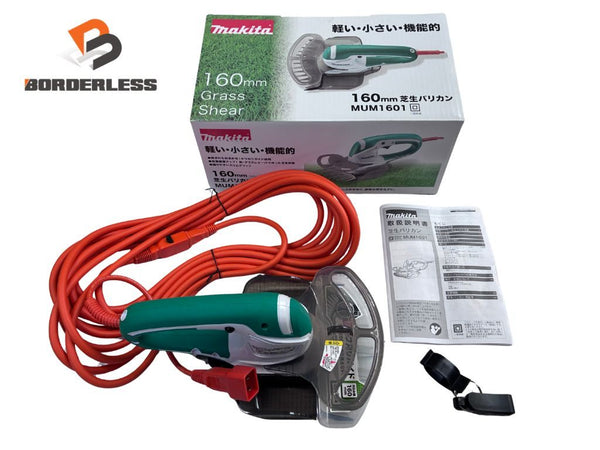 ☆未使用品☆makita マキタ 160mm 芝生バリカン 軽い 小さい 軽い 機能的 コード式 10m135064 - 1