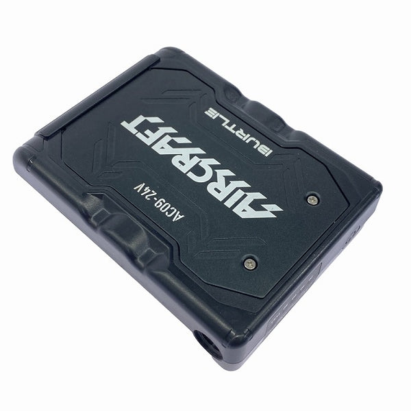 ☆極美品 ☆BURTLE バートル 24V エアークラフト リチウムイオンバッテリー AC09 黒/ブラック 本体+充電器 空調作業服 暑さ 2025 - 4